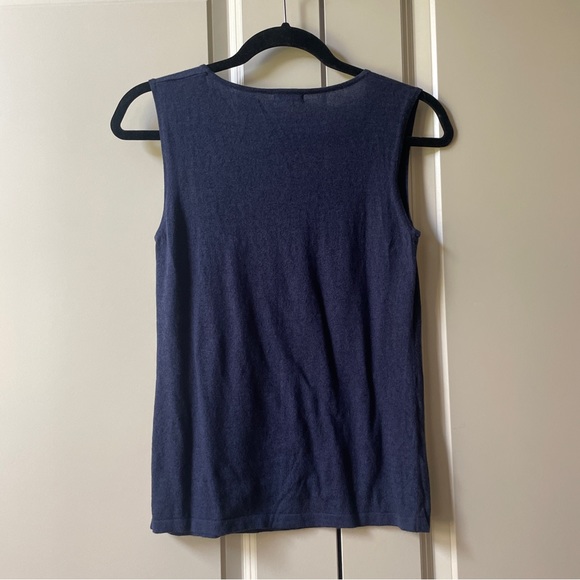 Blue Top Shell and Cardigan matching set - Picture 4 of 5